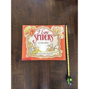 I LOVE SPIDERS By John Parker Big Books Enlarged Edition